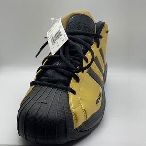 NEW- Adidas Pro Model 2G- ASW 2020 All Star Men Basketball Shoes. Black & Gold